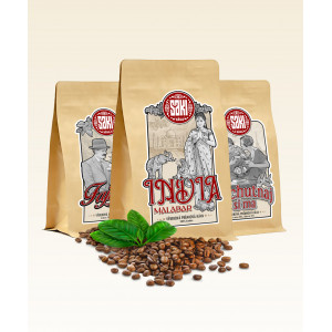 Saki Pak 1 - Fajnová, India Malabar, Vychutnaj si ma; 3x500g/3x1000g